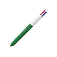 Bic 4 couleurs bois vert